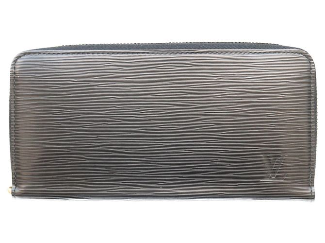 Louis Vuitton Epi Leather Long Wallet Black