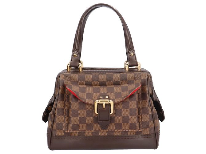 Sac à main Louis Vuitton Knightsbridge Damier Marron Multicolore Damier ebène