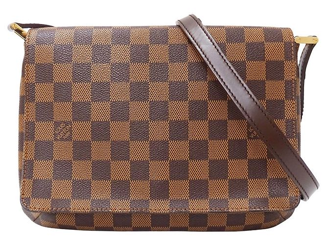 Borsa a tracolla Louis Vuitton Damier Canvas Marrone