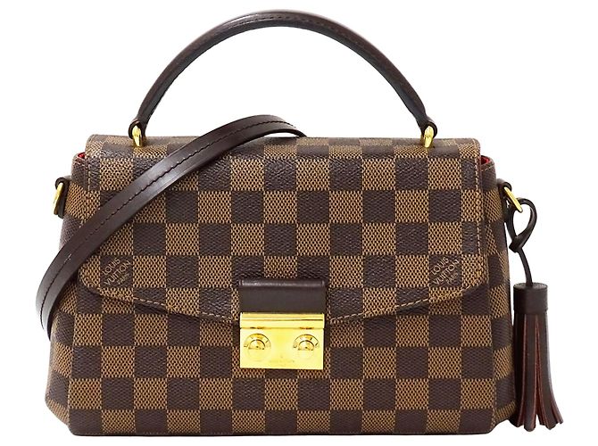 Bolso de hombro Louis Vuitton Damier Canvas Damier ebene
