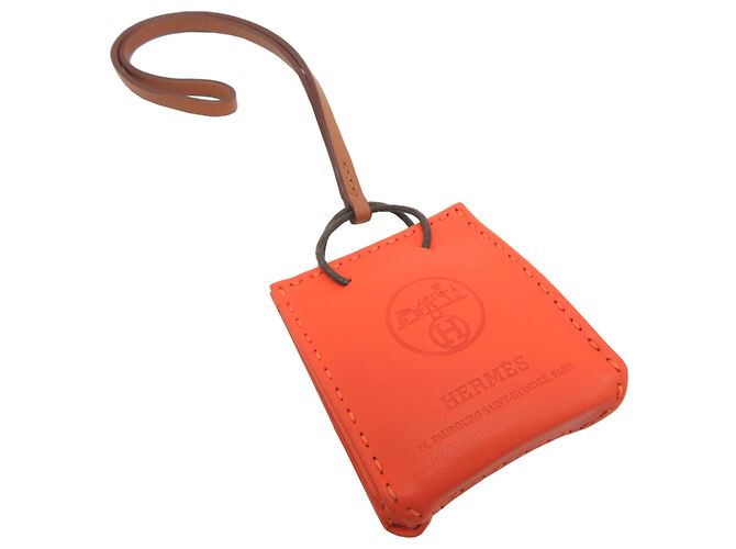 Hermès Amuleto de bolso Hermes en Feu Roja
