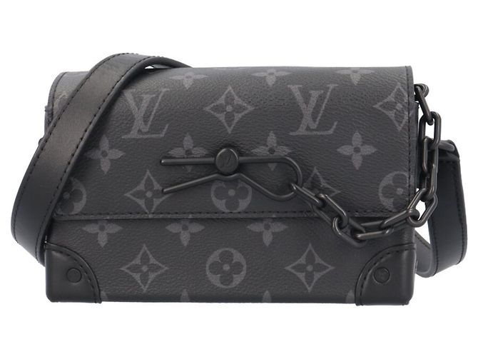 Louis Vuitton Steamer Wearable Wallet Monogram Eclipse Marrom Preto Multicor Monograma