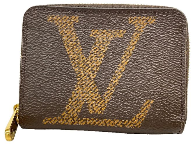 Monedero Zippy Monogram Giant Louis Vuitton Castaño