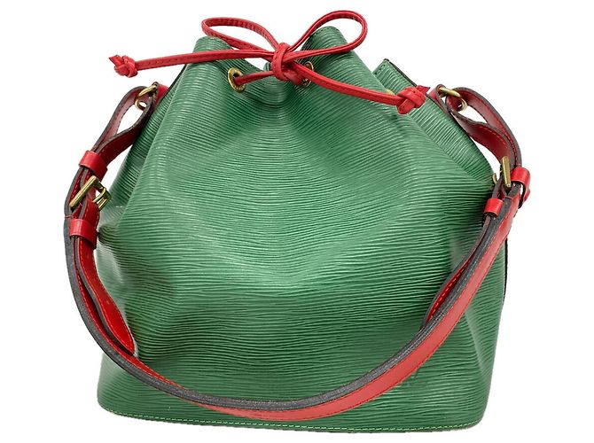 Noe Borsa a tracolla Louis Vuitton Epi Petit Noé Rosso