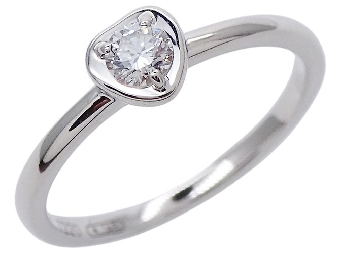 Cartier Ehering aus Weißgold und Diamanten Golden