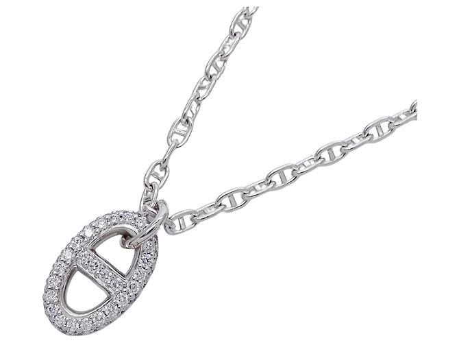 Hermès Collier Hermes HERMES Chaine d'Ancre Farandole PM Doré