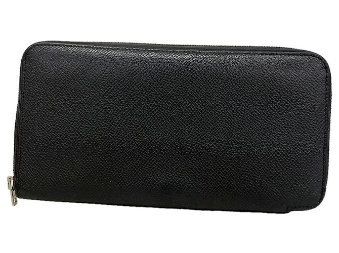 Hermès Hermes Azap Long Wallet Black