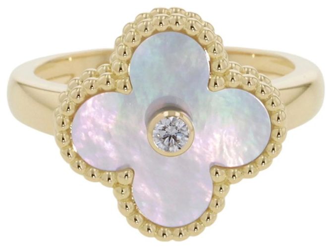 Anello Fascia Van Cleef & Arpels Alhambra