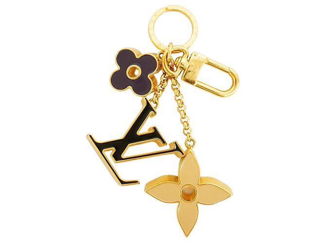 Porte-clés Charm Fleur de Monogram Louis Vuitton Multicolore