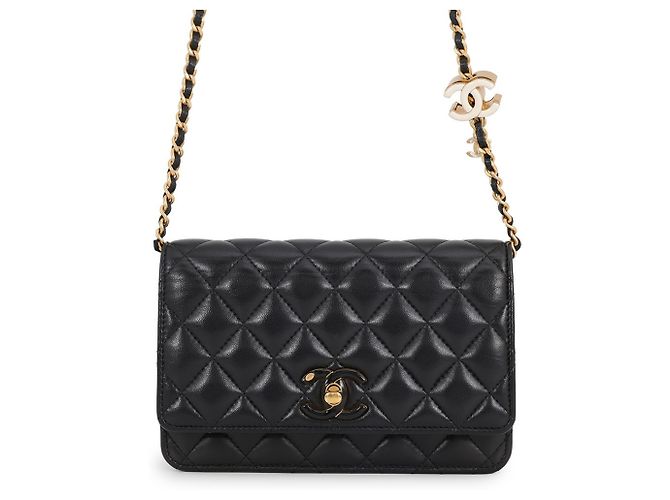 Chanel Matelassé Chain Wallet