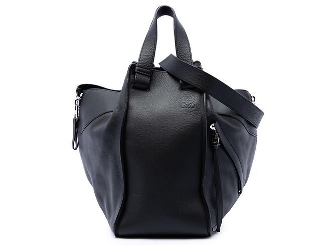 Bolso Hammock LOEWE de piel negro Large