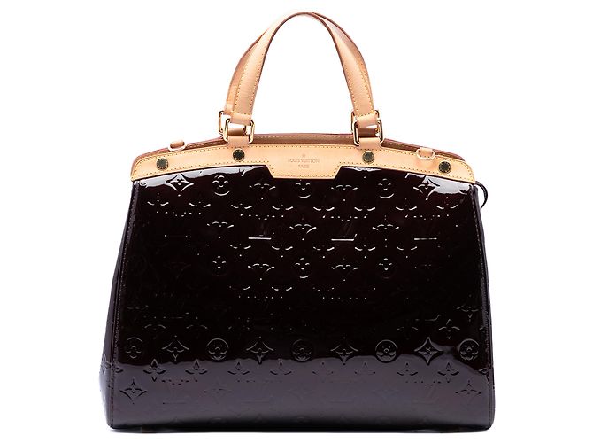 Louis Vuitton Purple Monogram Vernis Brea GM Violet
