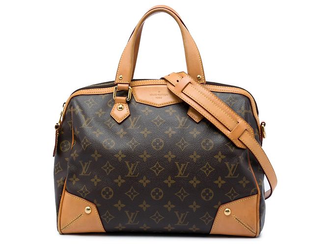 Louis Vuitton Brown Monogram Retiro PM Marron