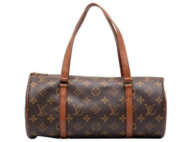 Louis Vuitton Brown Monogram Papillon 30 Castaño