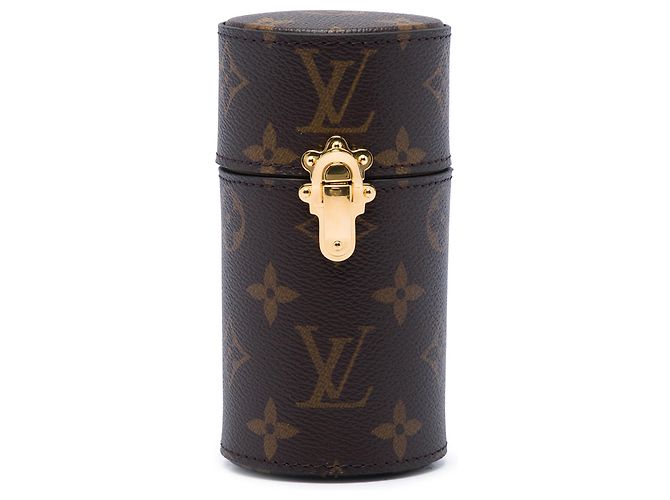 Louis Vuitton Brown Monogram 100ML Duft-Reiseetui Braun