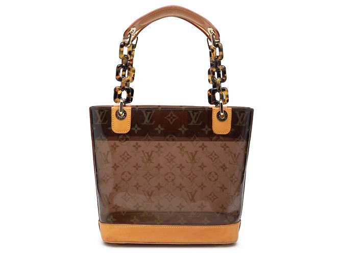 Louis Vuitton Brown Monogram Cabas Sac Ambre PM Marrone