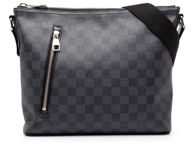 Louis Vuitton Black Damier Graphite Mick PM Nero
