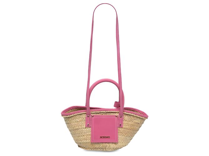 Borsa Jacquemus Le Panier Soleil Beige