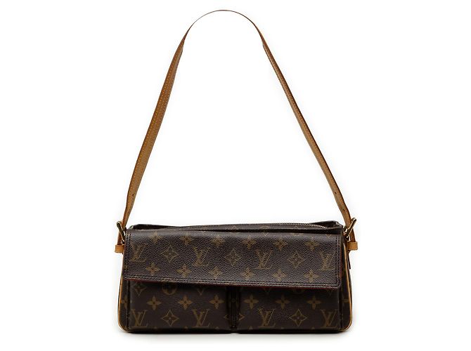Louis Vuitton Brown Monogram Viva Cite MM Marrone