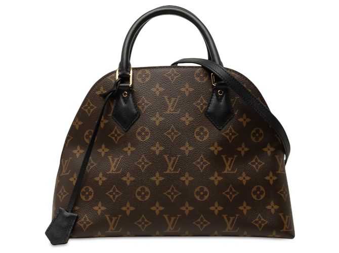 Louis Vuitton Brown Monogram Alma Bnb Castaño