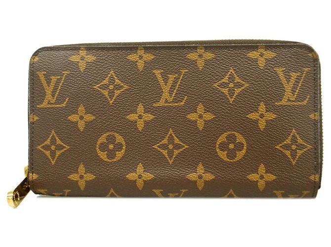Portafoglio Zippy Monogram Louis Vuitton Marrone