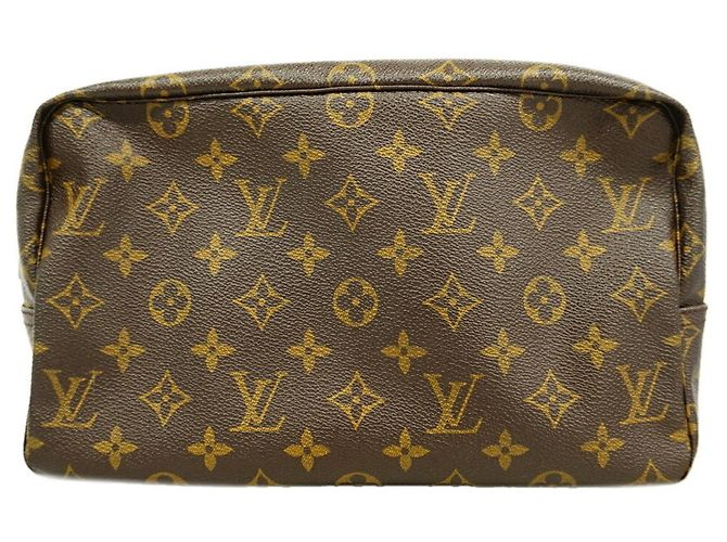 Louis Vuitton Monogram Toilette 28 Tasche/Etui Braun