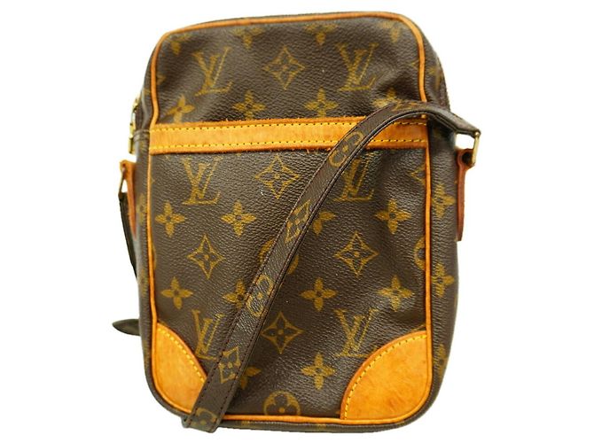 Borsa a tracolla Louis Vuitton Monogram Danube Marrone