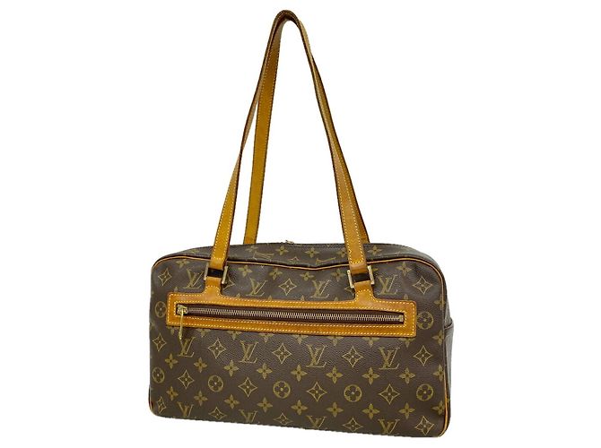 Bolsa de Ombro Louis Vuitton Monogram Cite GM Marrom