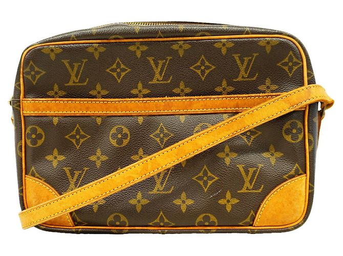 Bolsa de Ombro Louis Vuitton Monogram Trocadero 27 Marrom