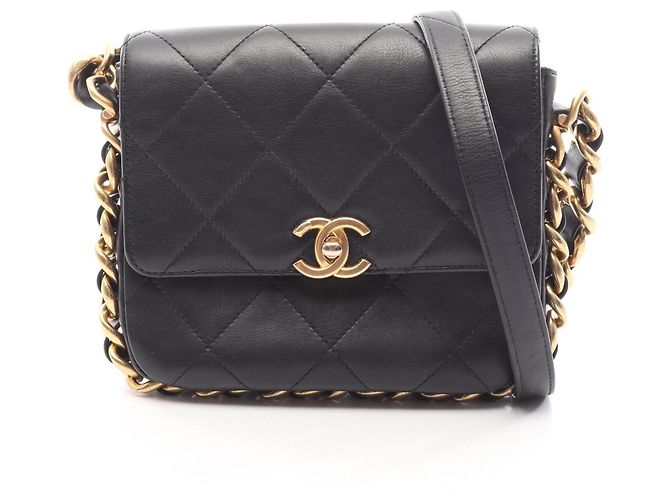 Borsa Chanel Matelassé Small Flap Nero