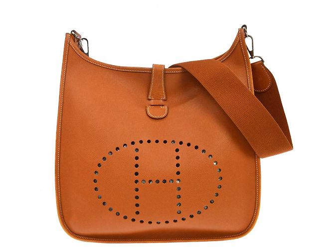 Hermès Borsa Hermes Evelyne Gen II Epsom PM D'oro