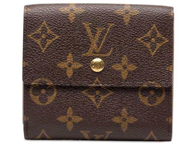 Portefeuille Louis Vuitton Monogram Tri-Fold Marron
