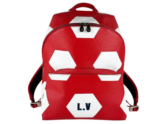 Louis Vuitton 2018 FIFA World Cup Rucksack Weiß Rot