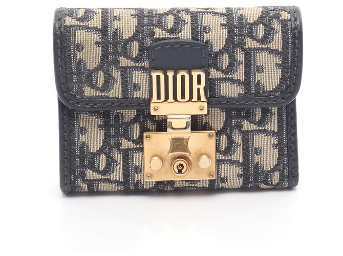 Christian Dior Dior Addict Oblique Tri-fold Wallet
