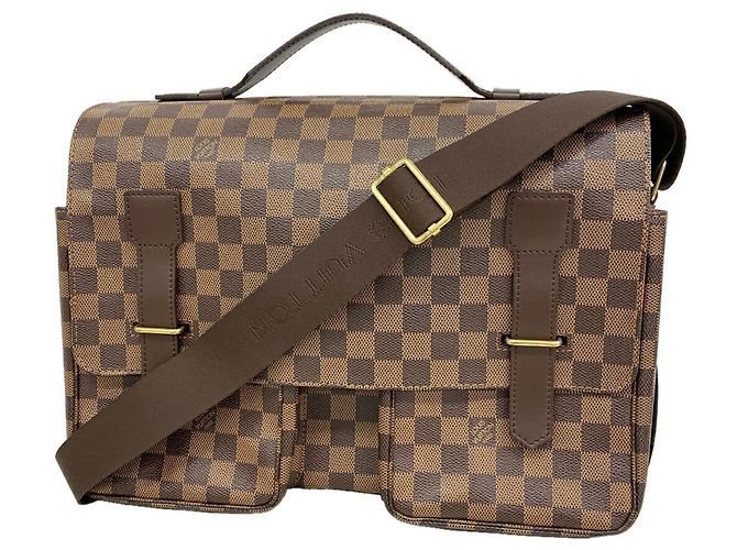 Louis Vuitton Damier Broadway Handtasche Damier ebene
