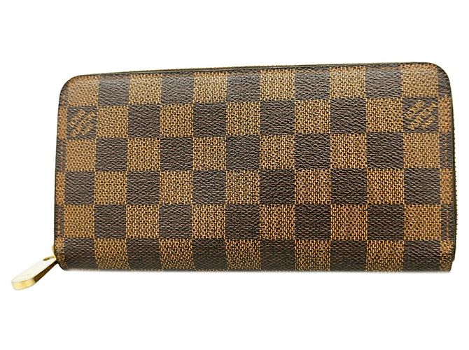 Louis Vuitton Damier Zippy Wallet N60015 Damier ebene