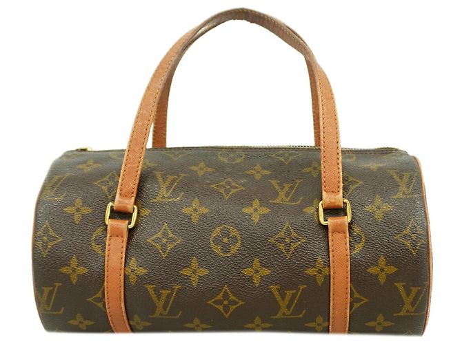 Louis Vuitton Monogram Papillon 26 Handtasche Braun