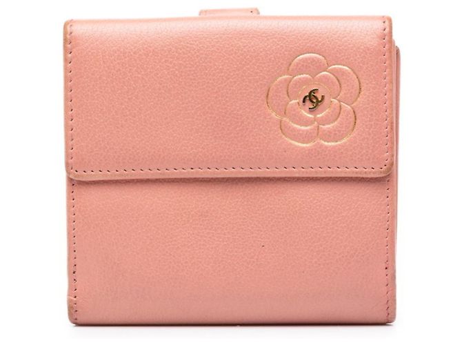 Chanel Camellia Bi-fold Geldbörse