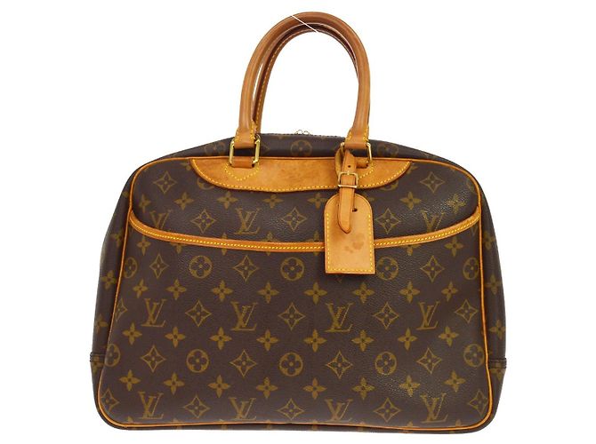 Louis Vuitton Deauville Monogram Canvas 34 Marrom
