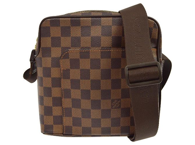Louis Vuitton Olav Damier Ebene PM Marrom