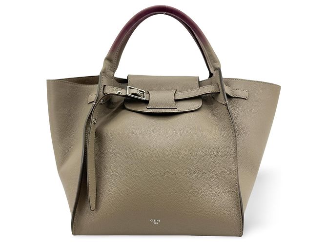 Céline Celine Big Grained Calfskin Small Bege