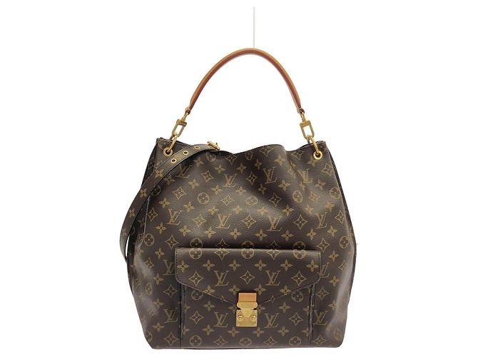 Bolsa de Ombro Louis Vuitton Metis Monogram Marrom