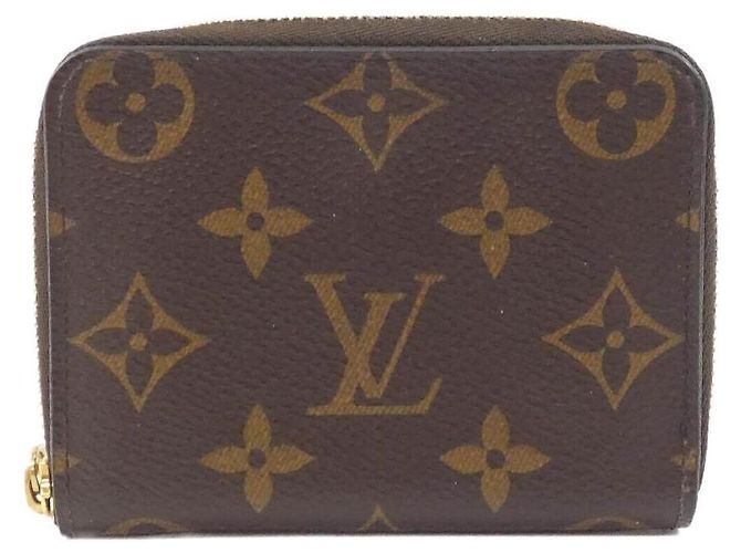 Louis Vuitton Monogram Coated Canvas Coin Case Metallic Bronze
