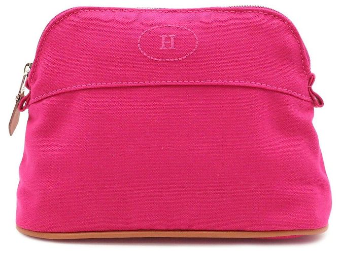 Hermès Bolso Hermes Bolide20 Canvas Rosa