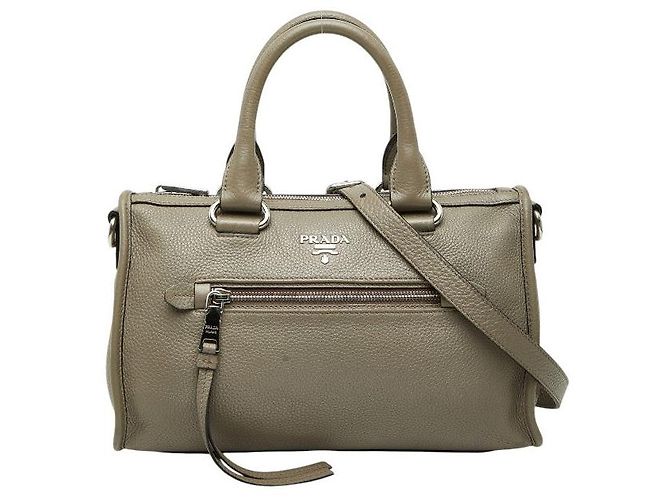 Prada 2WAY Handtasche 1BB022 Grau