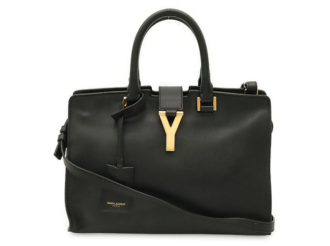 Autre Marque Borsa a mano Yves Saint Laurent Y Line Petit Cabas Nero