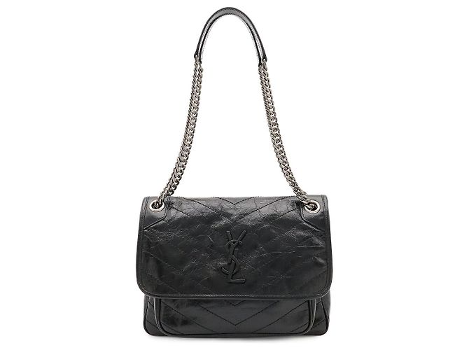 Autre Marque Sac à épaule avec chaîne Niki Medium Yves Saint Laurent Noir