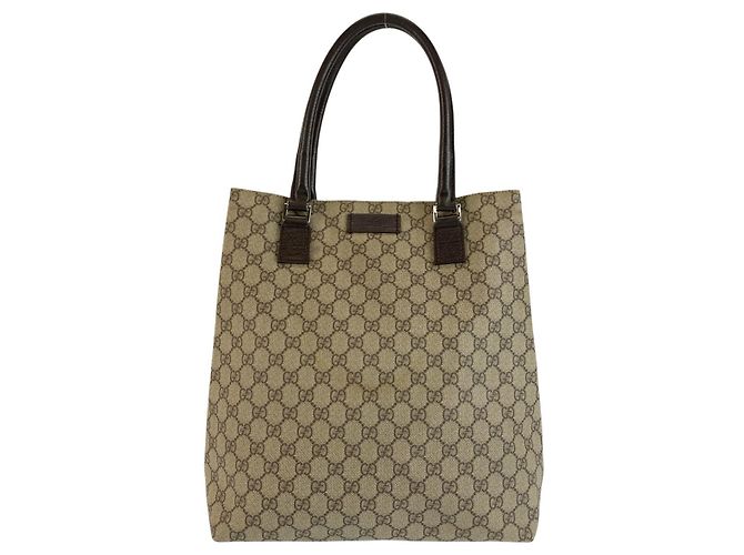 Borsa Tote Gucci GG Supreme Marrone