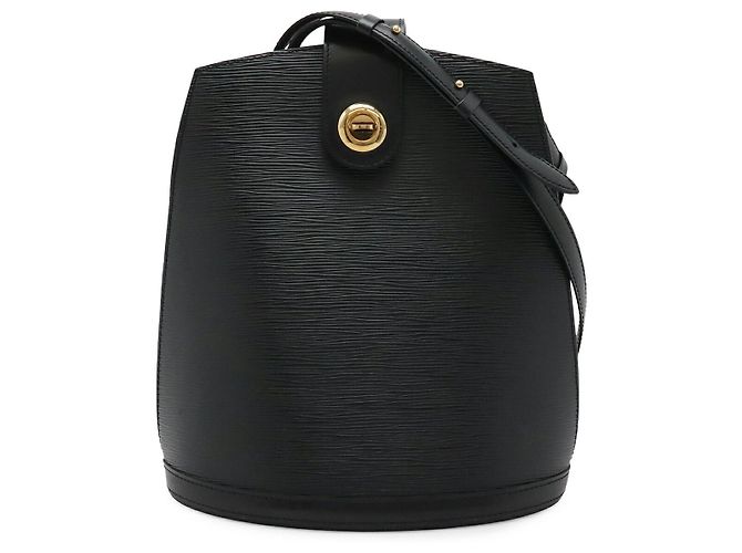Bolsa de Ombro Louis Vuitton Epi Cluny Preta