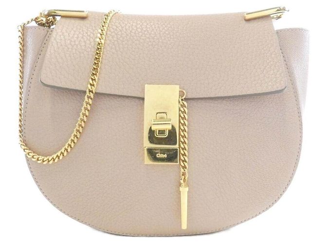 Chloé Chloe Drew Lamb Shoulder Bag Pink